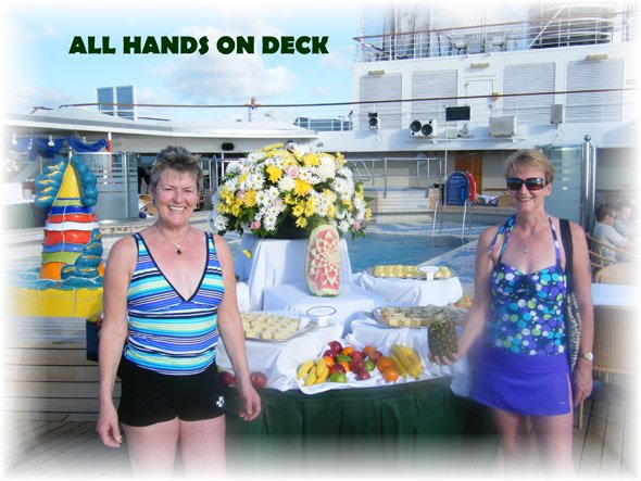 All hands on Deck! Mary Ray on Westerdam